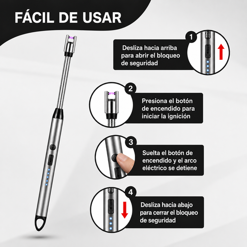 Encendedor de Plasma USB